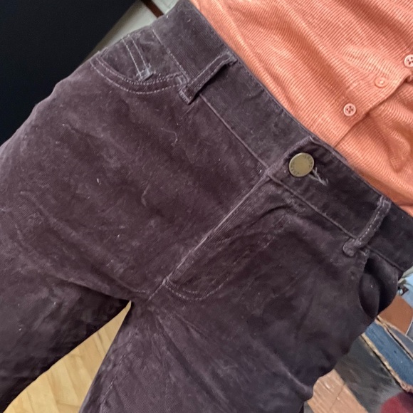 Ralph Lauren Chaps denim women’s brown corduroy pants - Picture 2 of 6